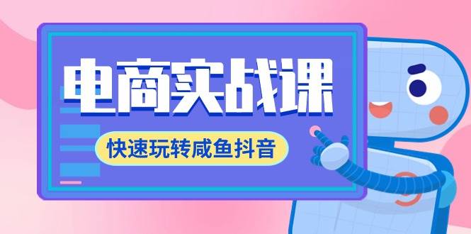 电商实战课，快速玩转咸鱼抖音，全体系全流程精细化咸鱼电商运营-71节课-项目网